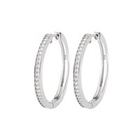 Orecchini Amen Donna Diamond in Argento Zirconia ECIBBZ30 - ECIBBZ30